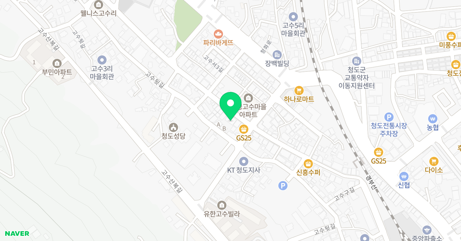 백석 국어학원 위치