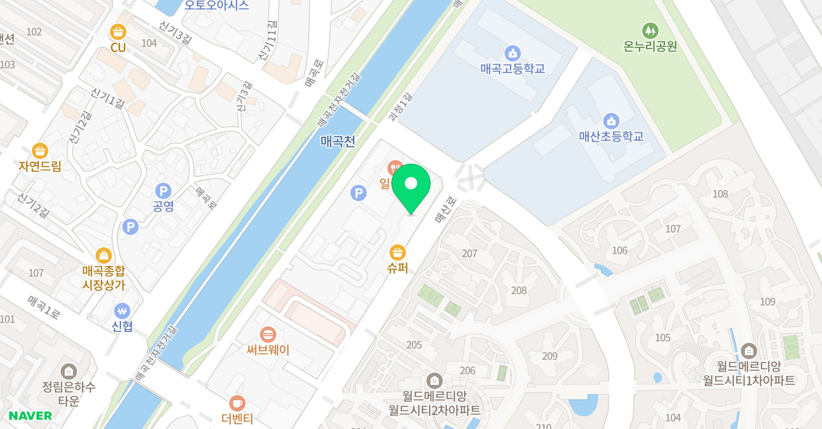 에이스 어학원 위치