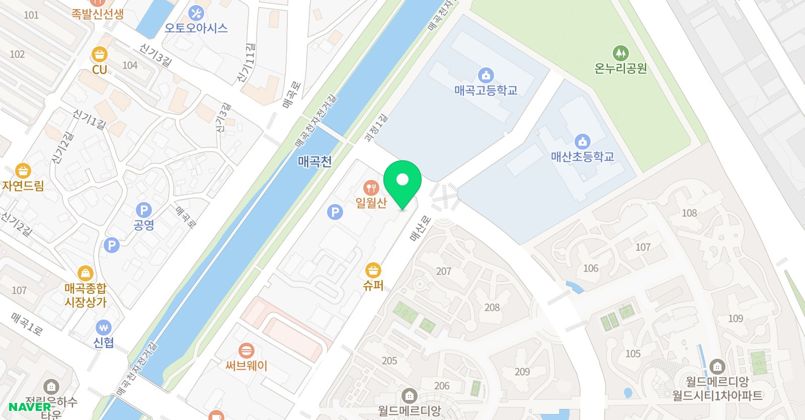 금강 태권도장 위치
