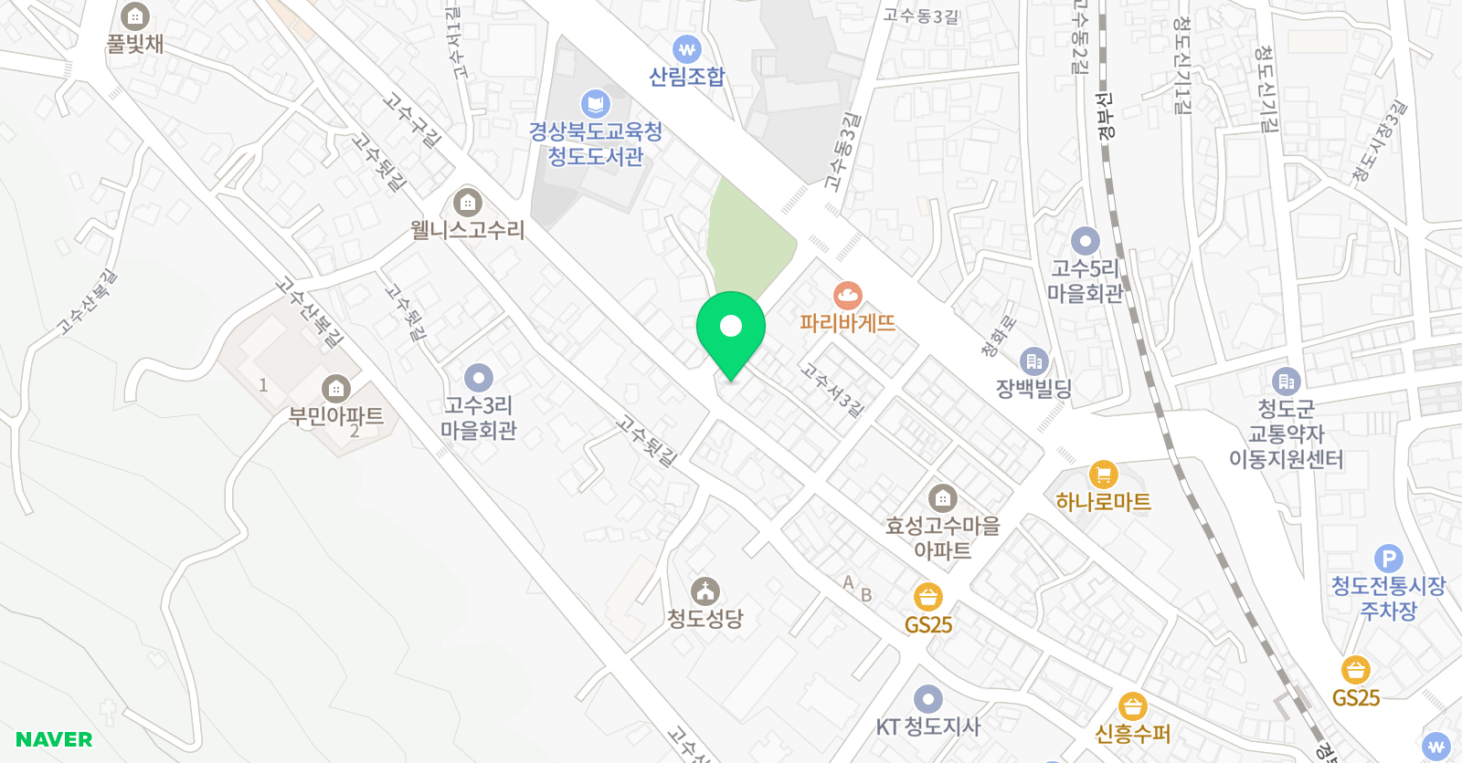 계명대슈퍼맨 태권도 위치