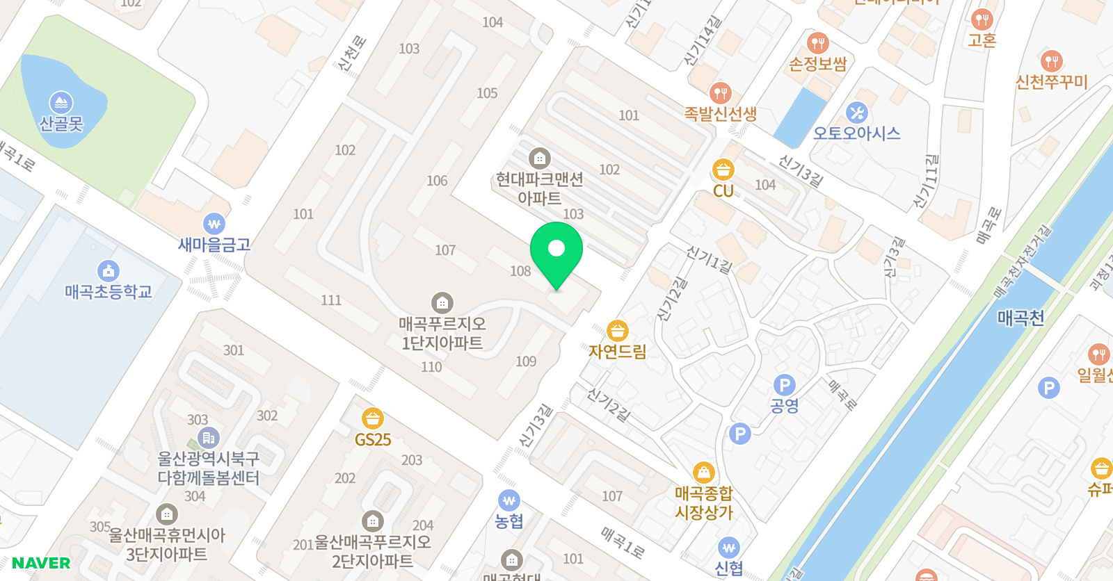 동성 태권도 위치