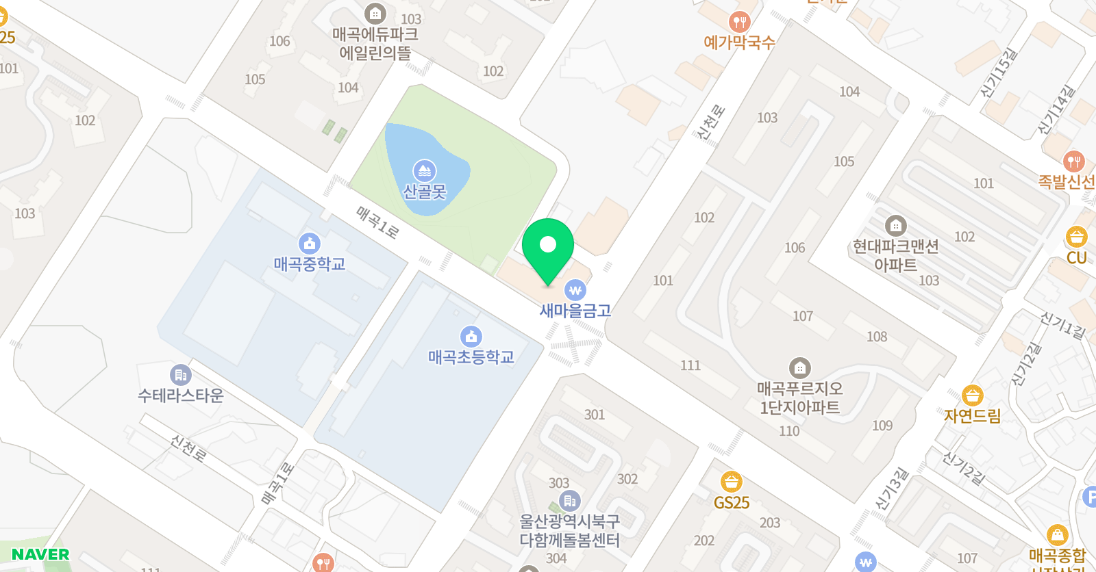 패럴랙스 수학학원 위치