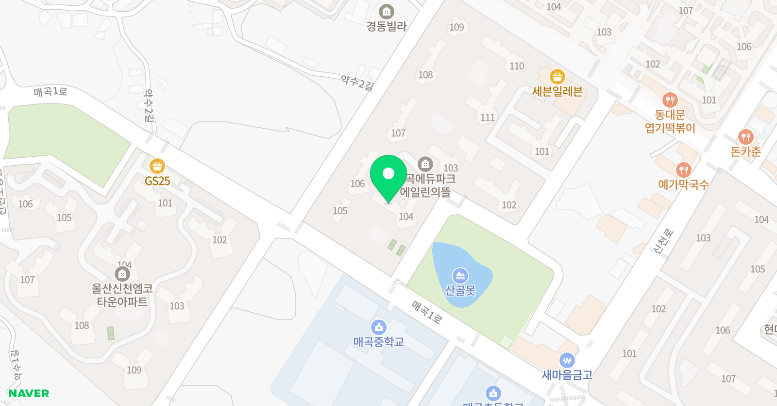 쑥쑥 공부방 위치