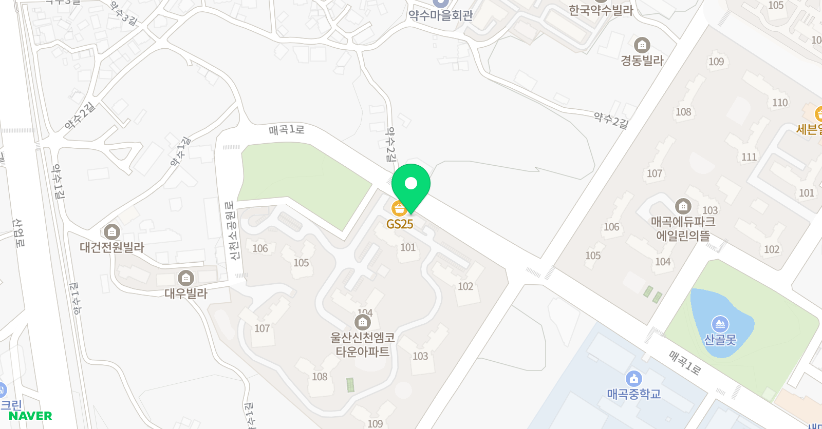 하얀나무 미술교습소 위치