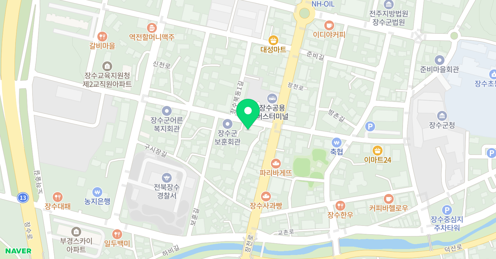 우리아이 태권도 위치