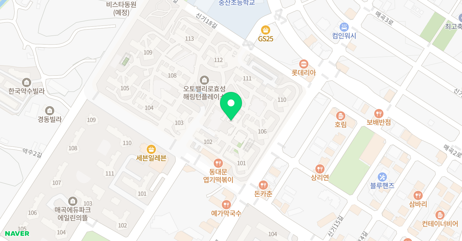 놀작마이아트 달콤한팔렛트 키즈센터 위치