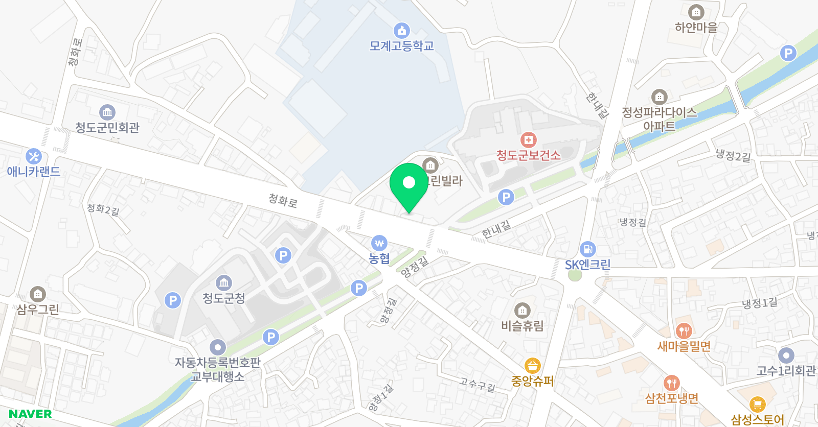 문샘국어학원 위치