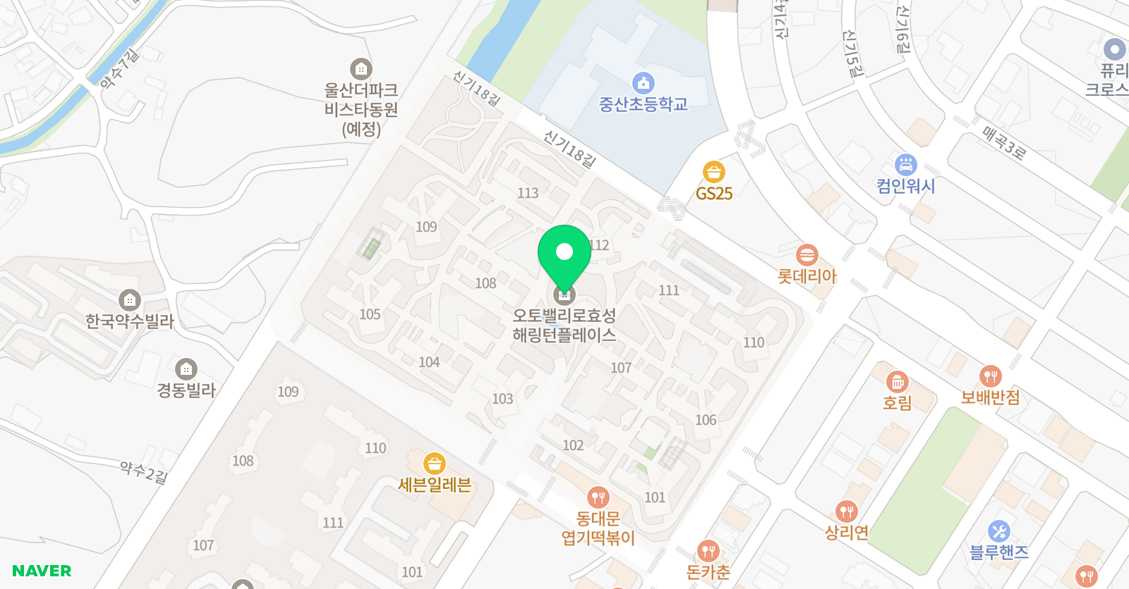 홍쌤 수학 위치
