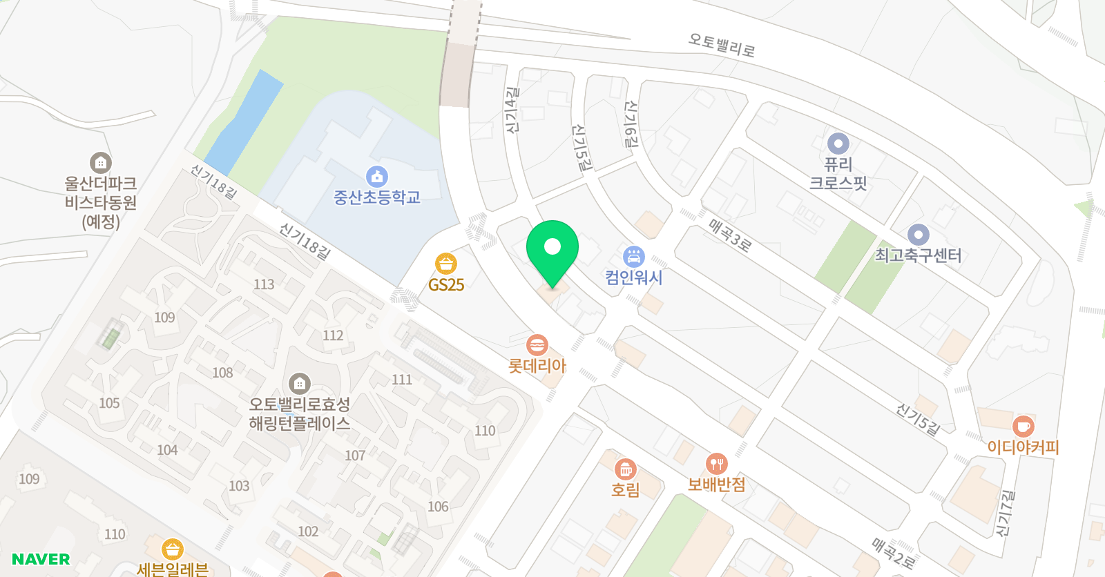 아트릿미술학원 위치