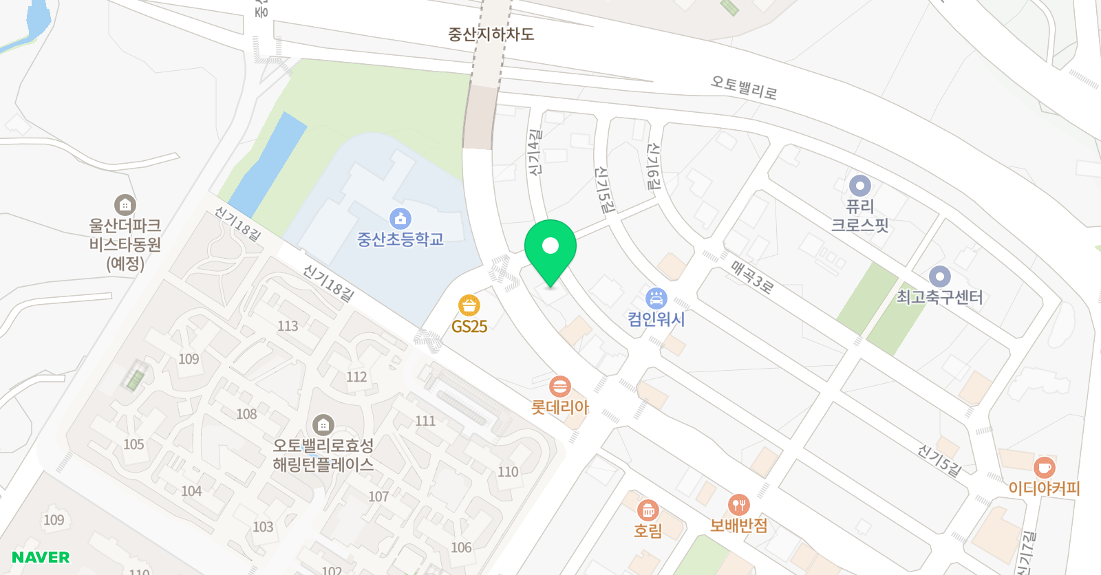 더그레이스음악학원 위치
