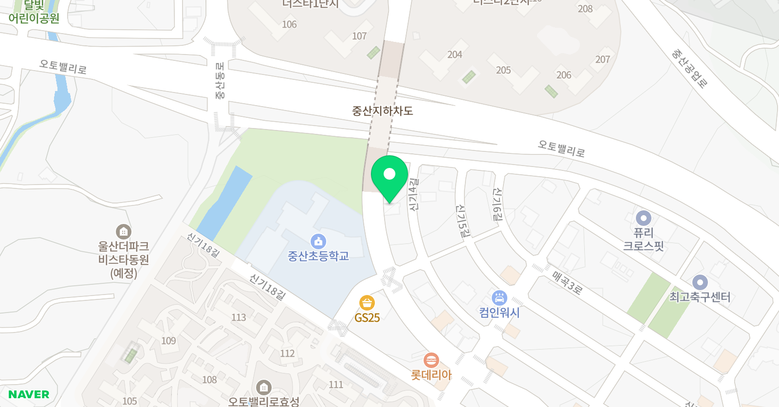 리드앤톡 영어학원 위치