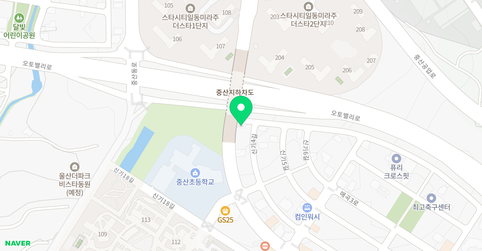 씽크앤아트 미술학원 위치