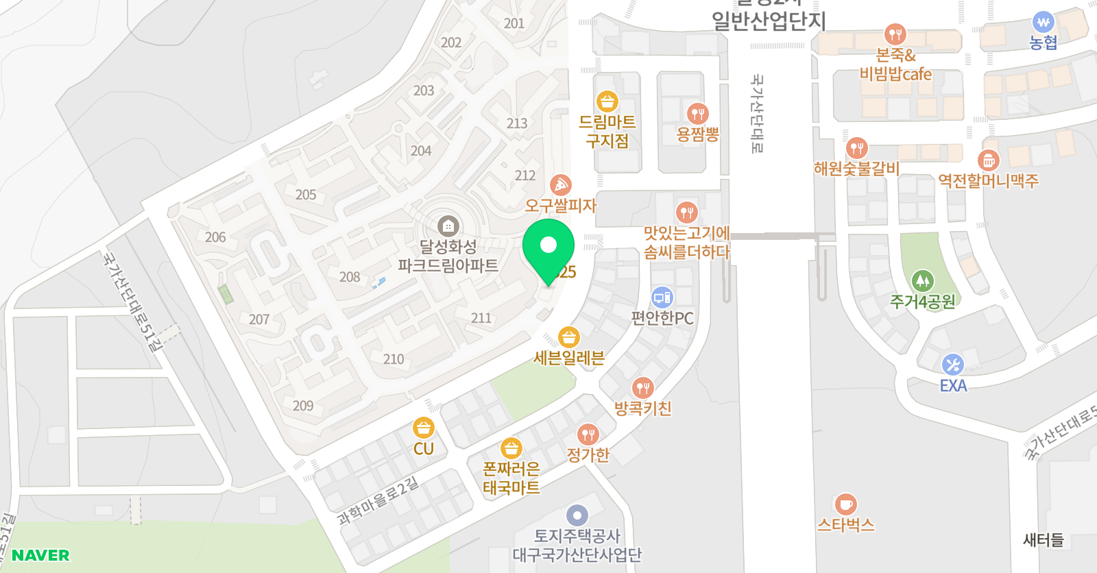 민들레 미술교습소 위치