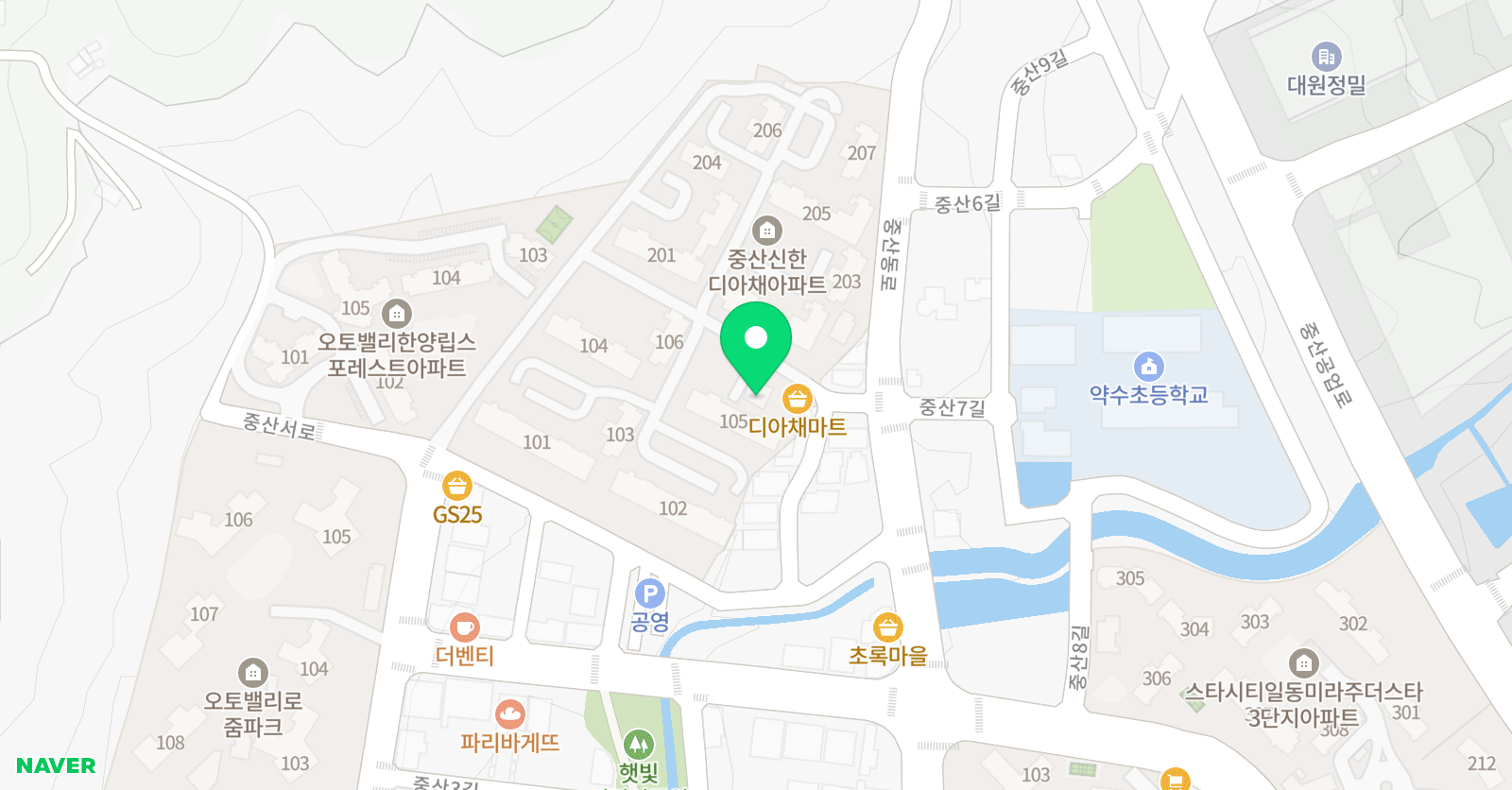 나경 학원 위치