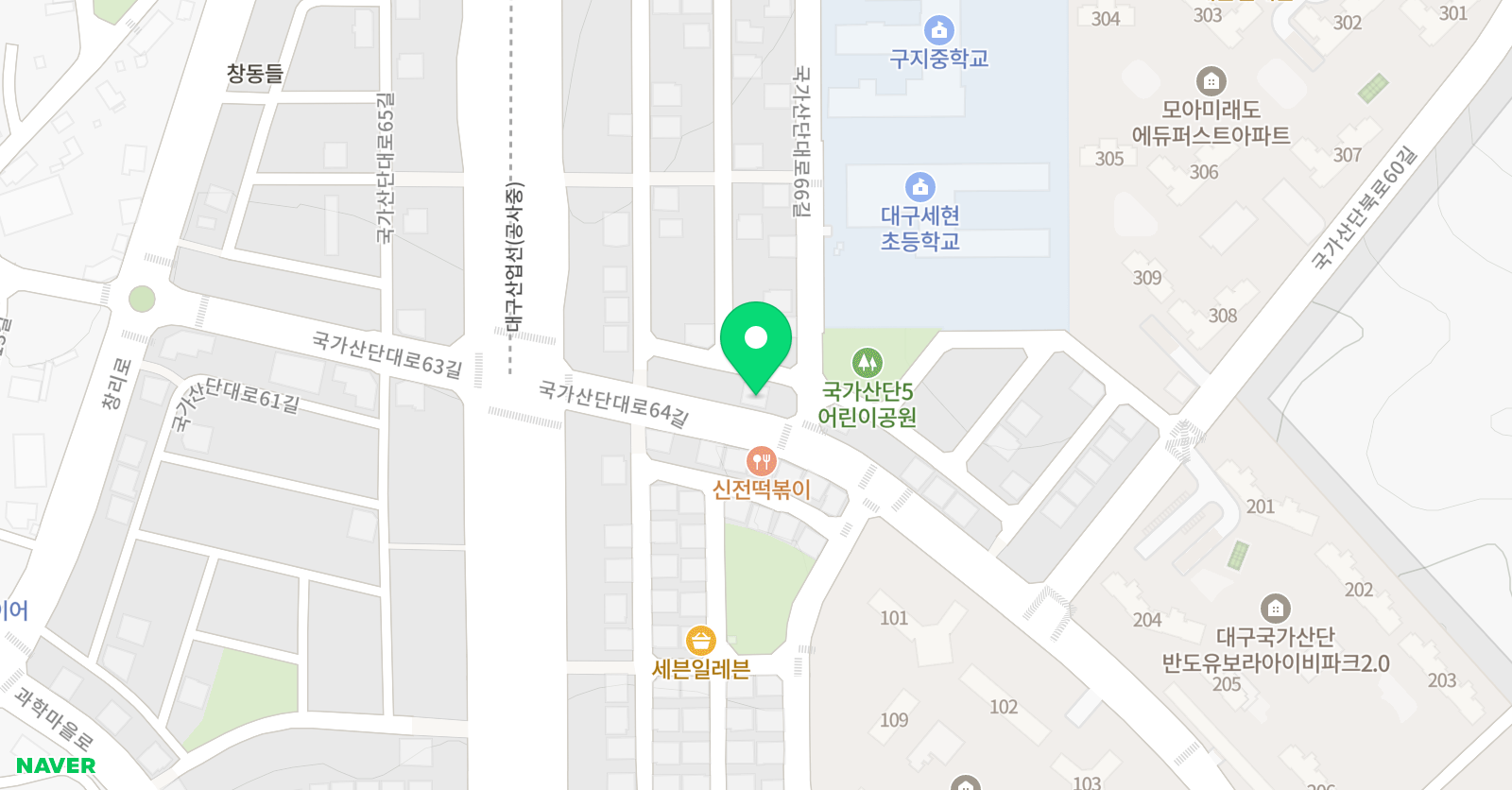 점프 수학학원 위치