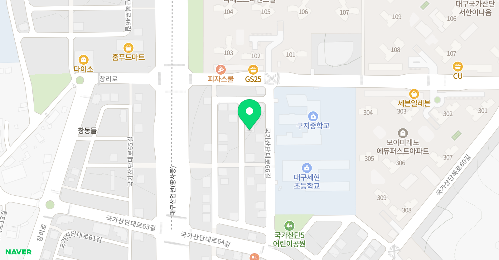 강동협 영수 공부방 위치