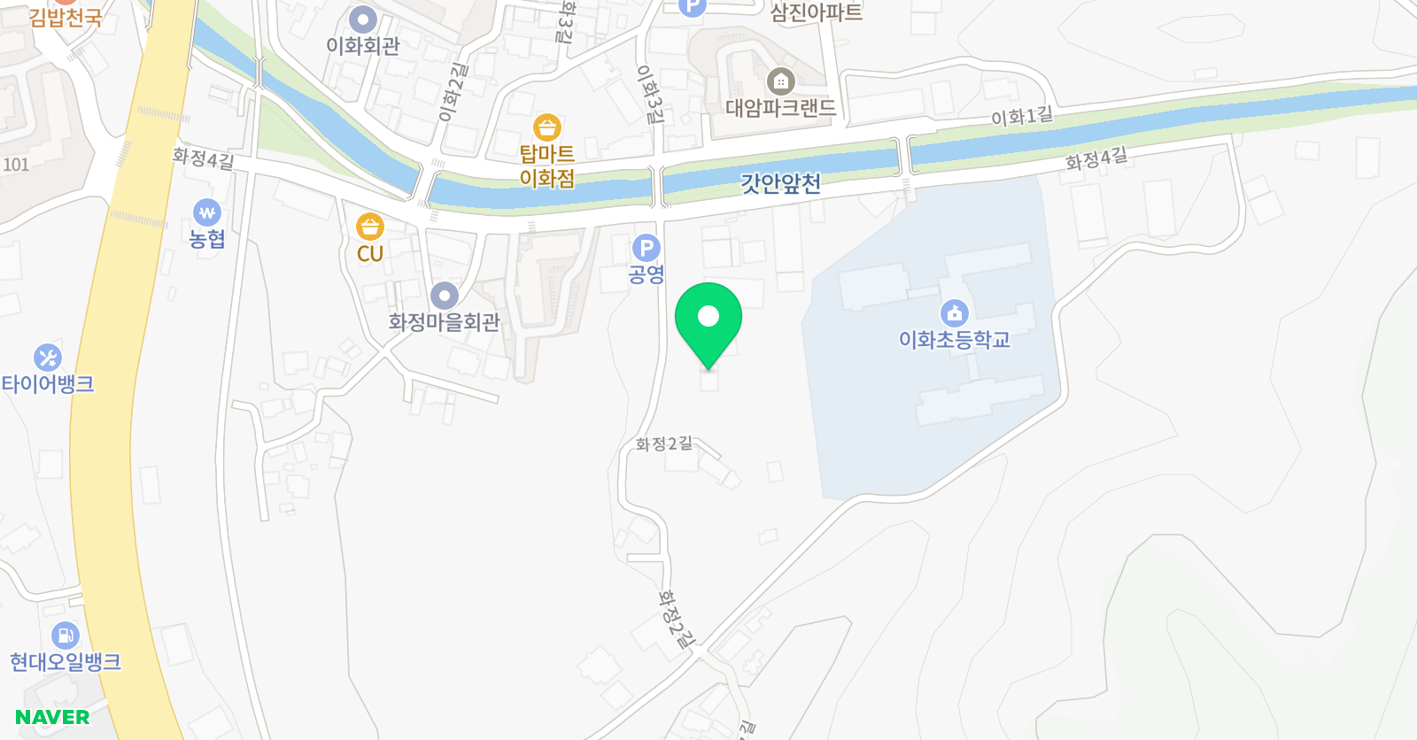 이화 음악학원 위치