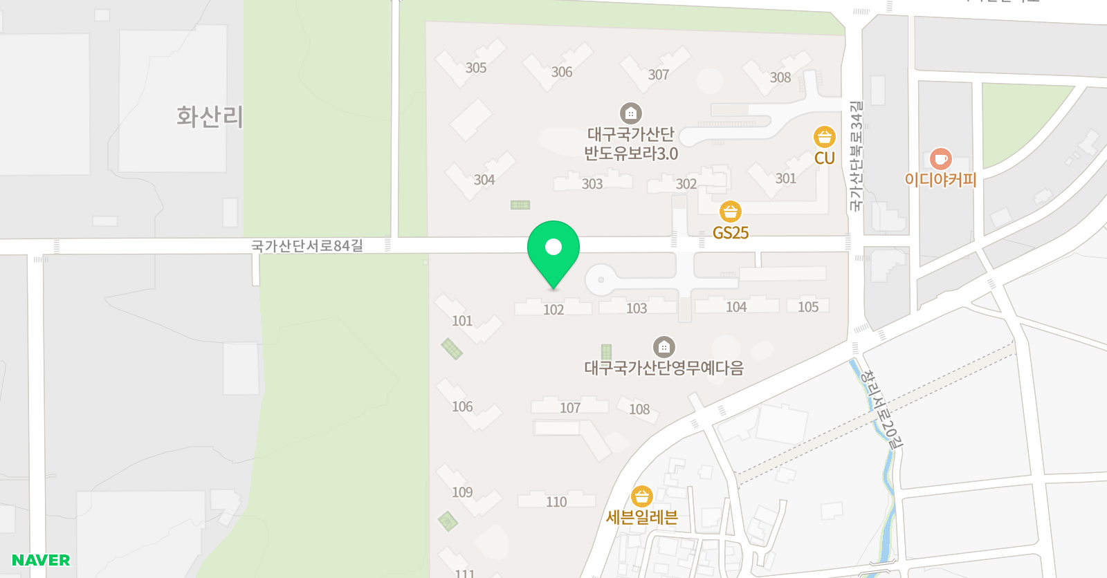 푸르넷강쌤 공부방 위치