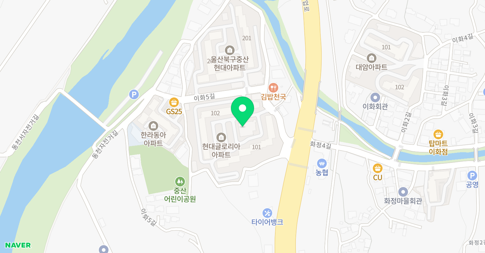 솔루니 중산 논술교습소 위치