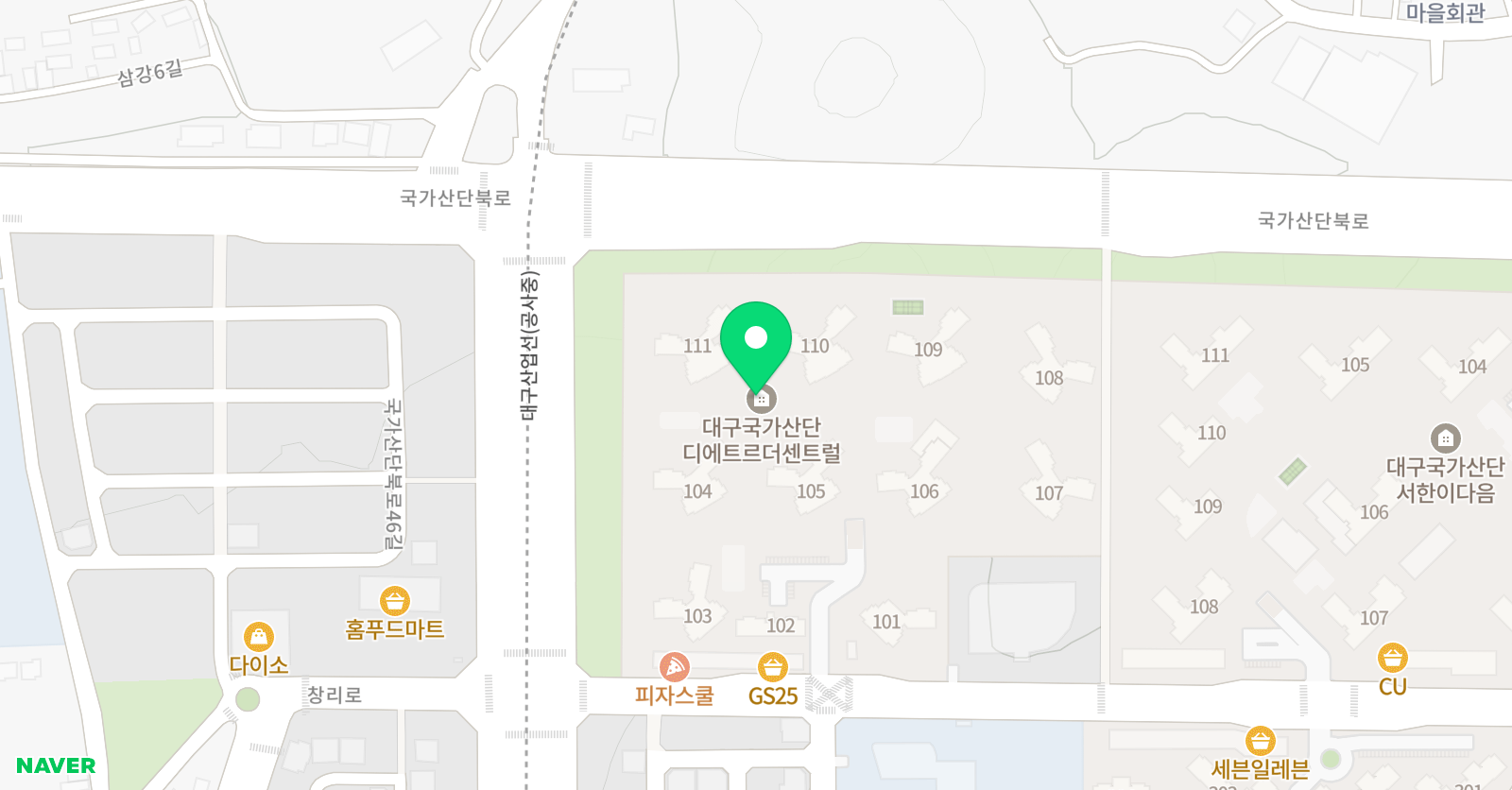 구지승리 공부방 위치