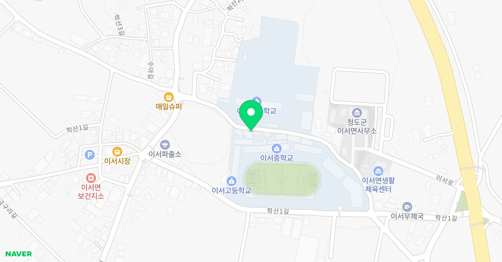 건희쌤 학원 위치