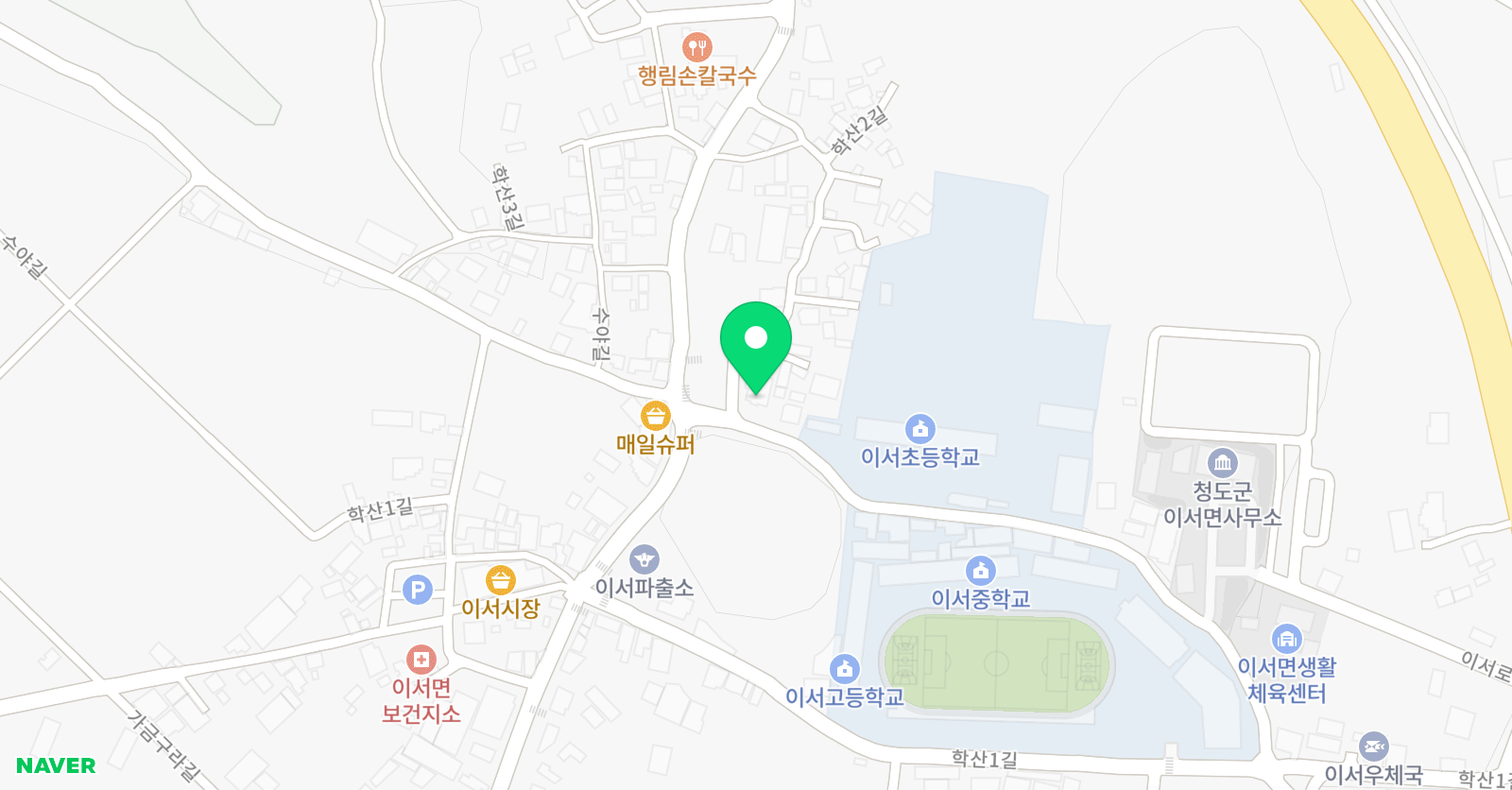 이서 태권도 체육관 위치