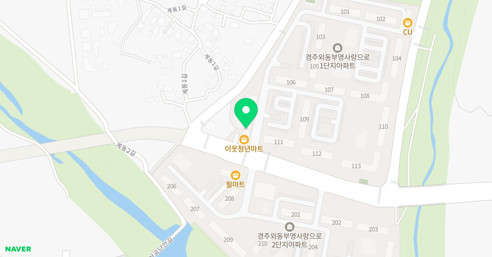 윤선생 우리집앞 영어교실 경주외동캠퍼스 위치