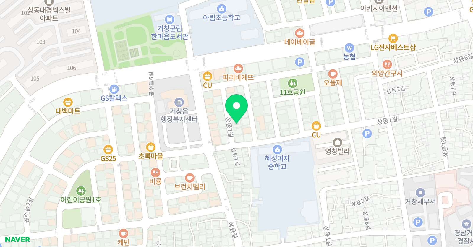 별 수학학원 위치