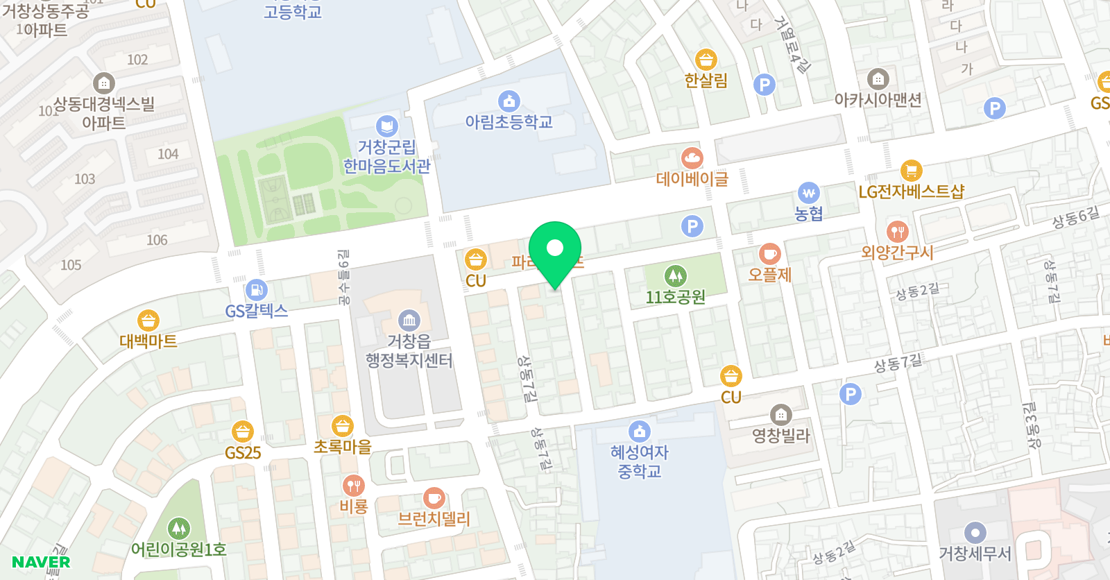 TOP 클래스학원 위치