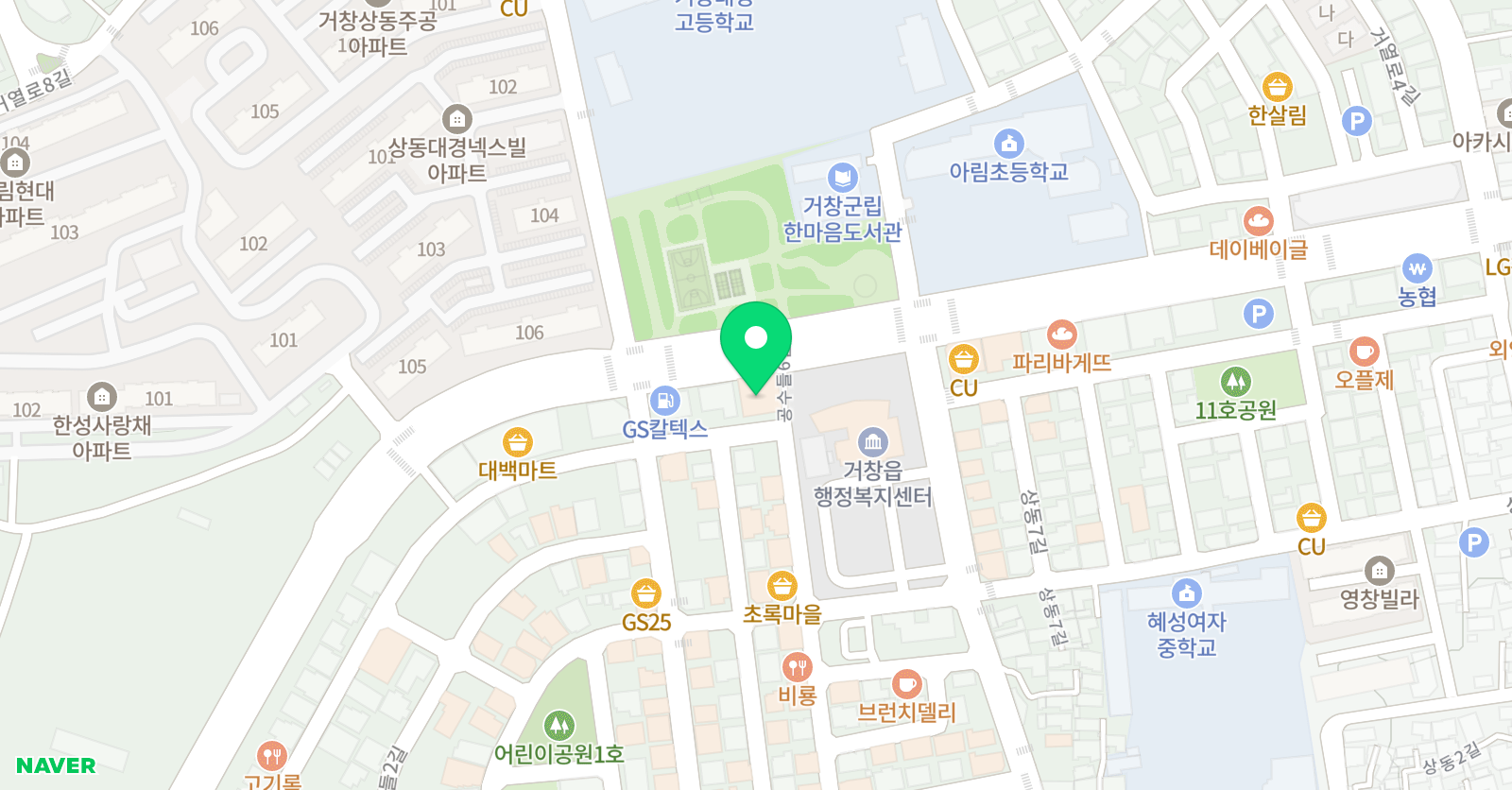 윤성 학원 위치