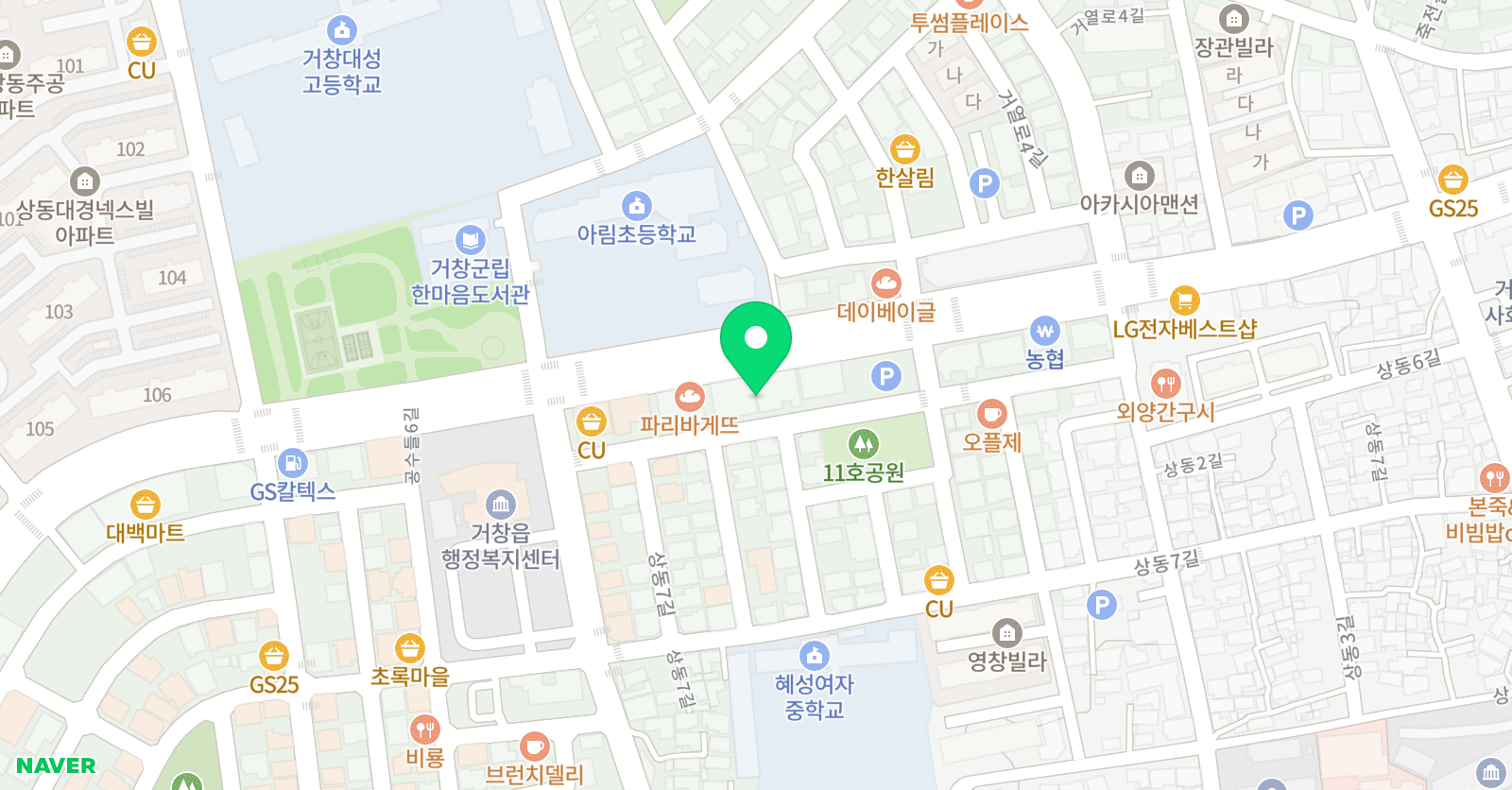테즈 어학원 위치