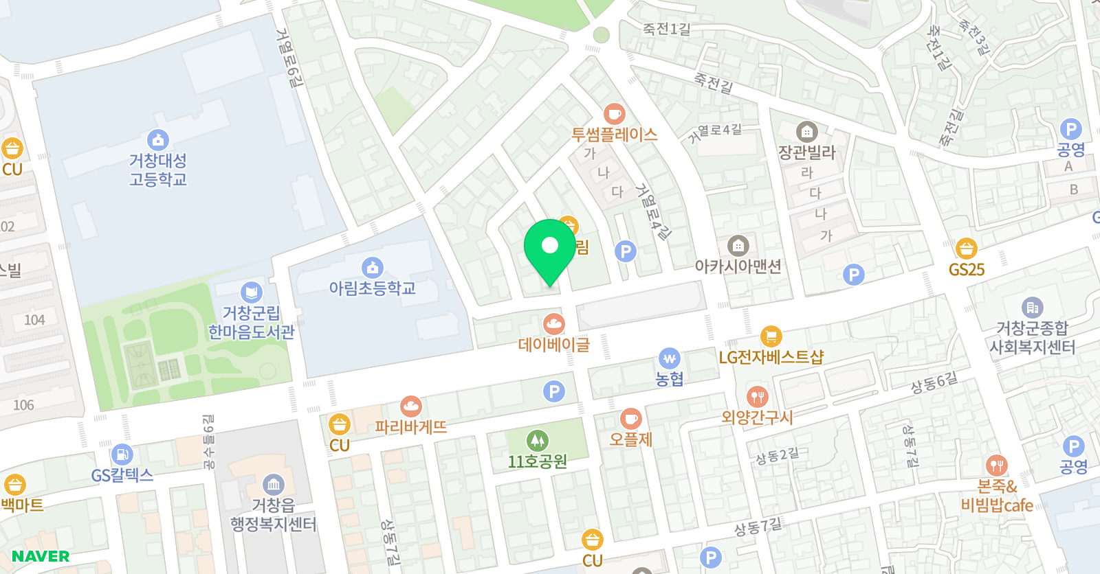 아이러브피아노 음악학원 위치