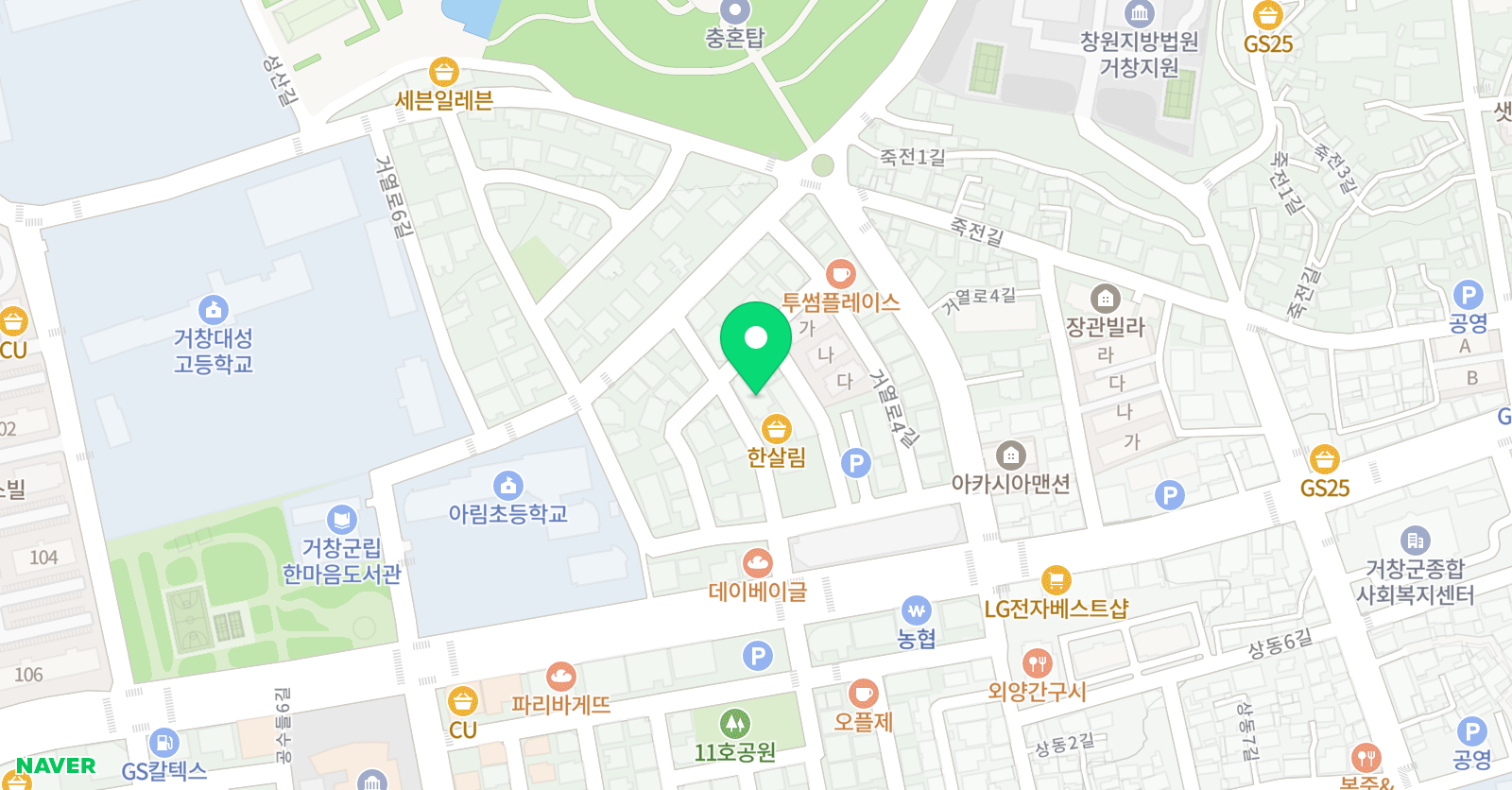 김문정 무용학원 위치