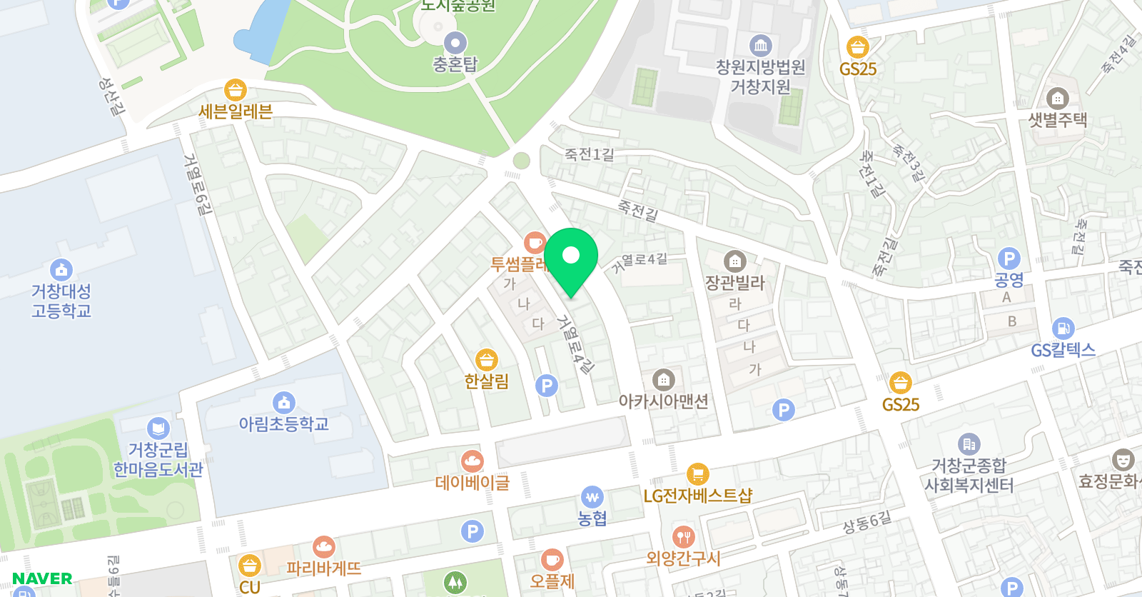 동물원화실 미술학원 위치