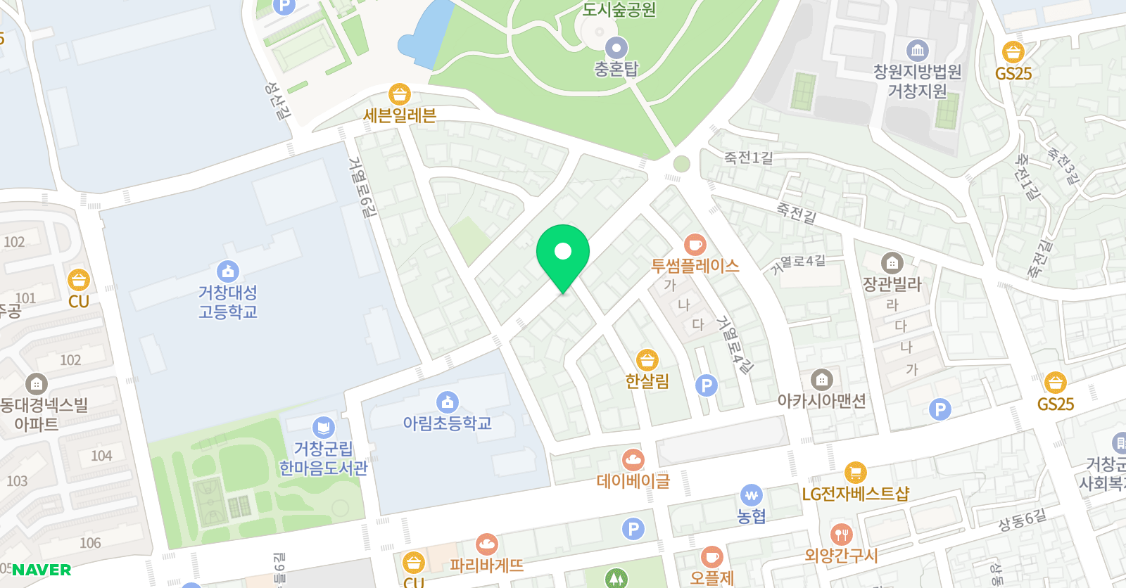 숲그림 미술교습소 위치