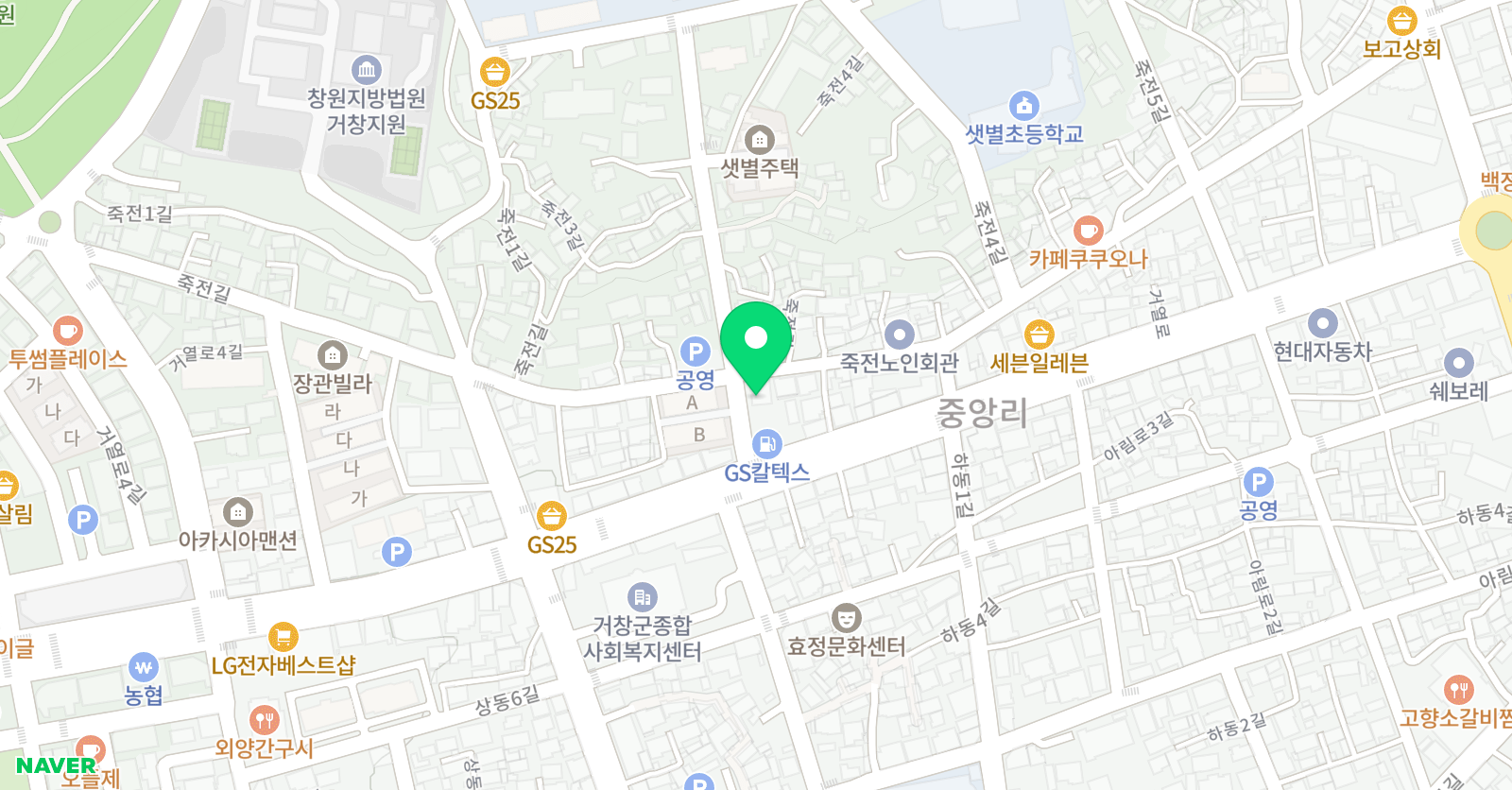배선생 영어 위치