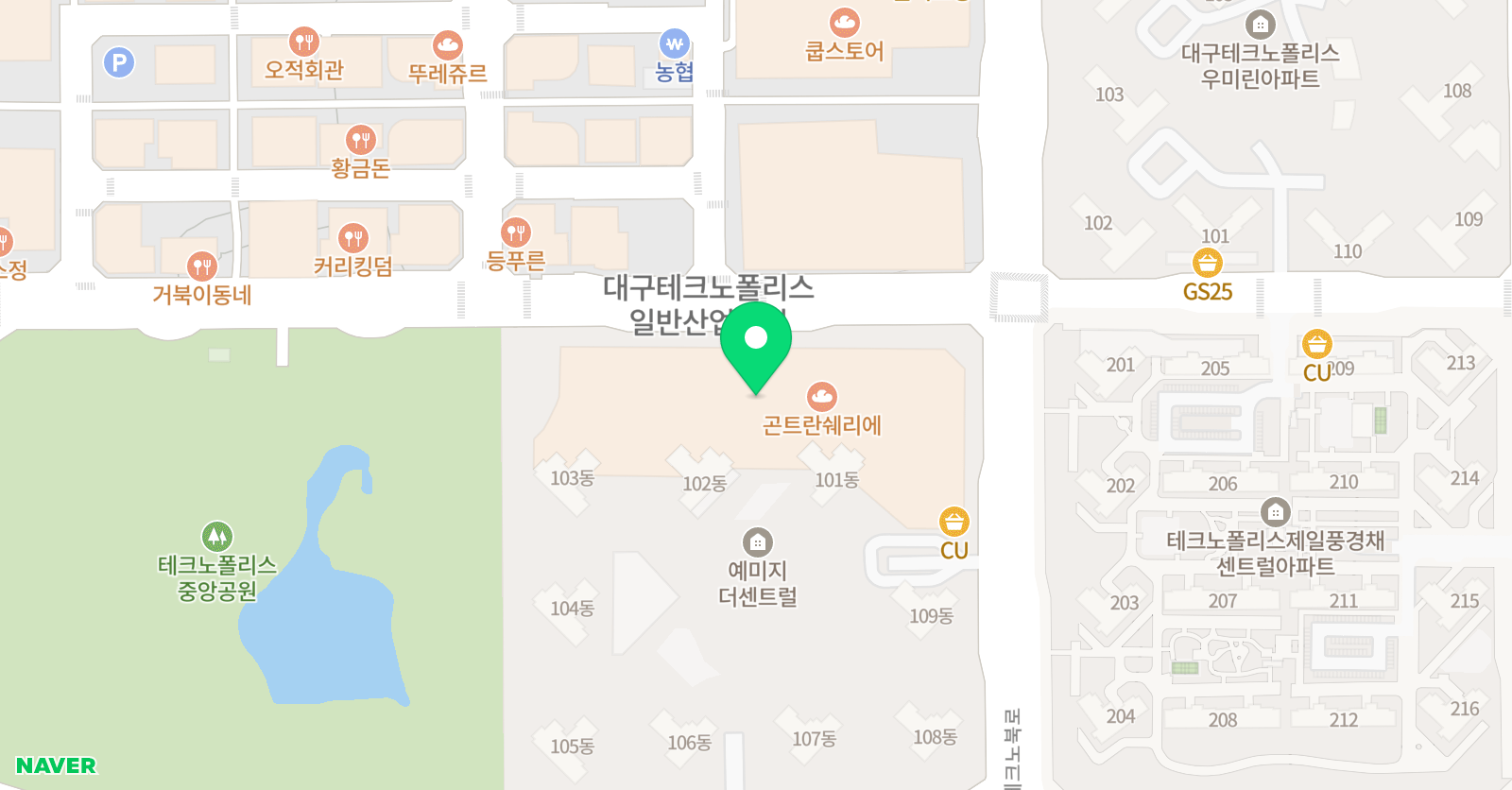 스마트해법 수학 대구유가 예미지점 위치
