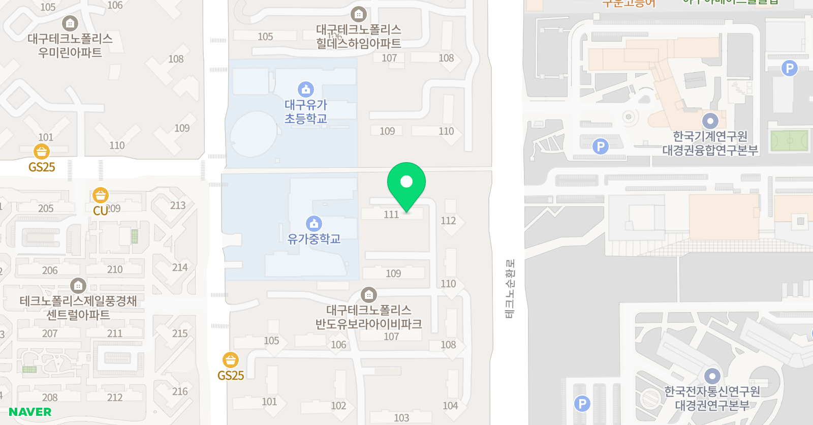기탄 사고력교실 유가반도유보라교실 위치