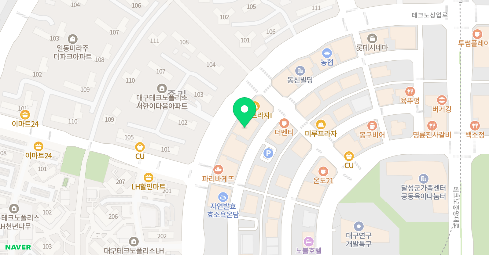 영어이루다 위치