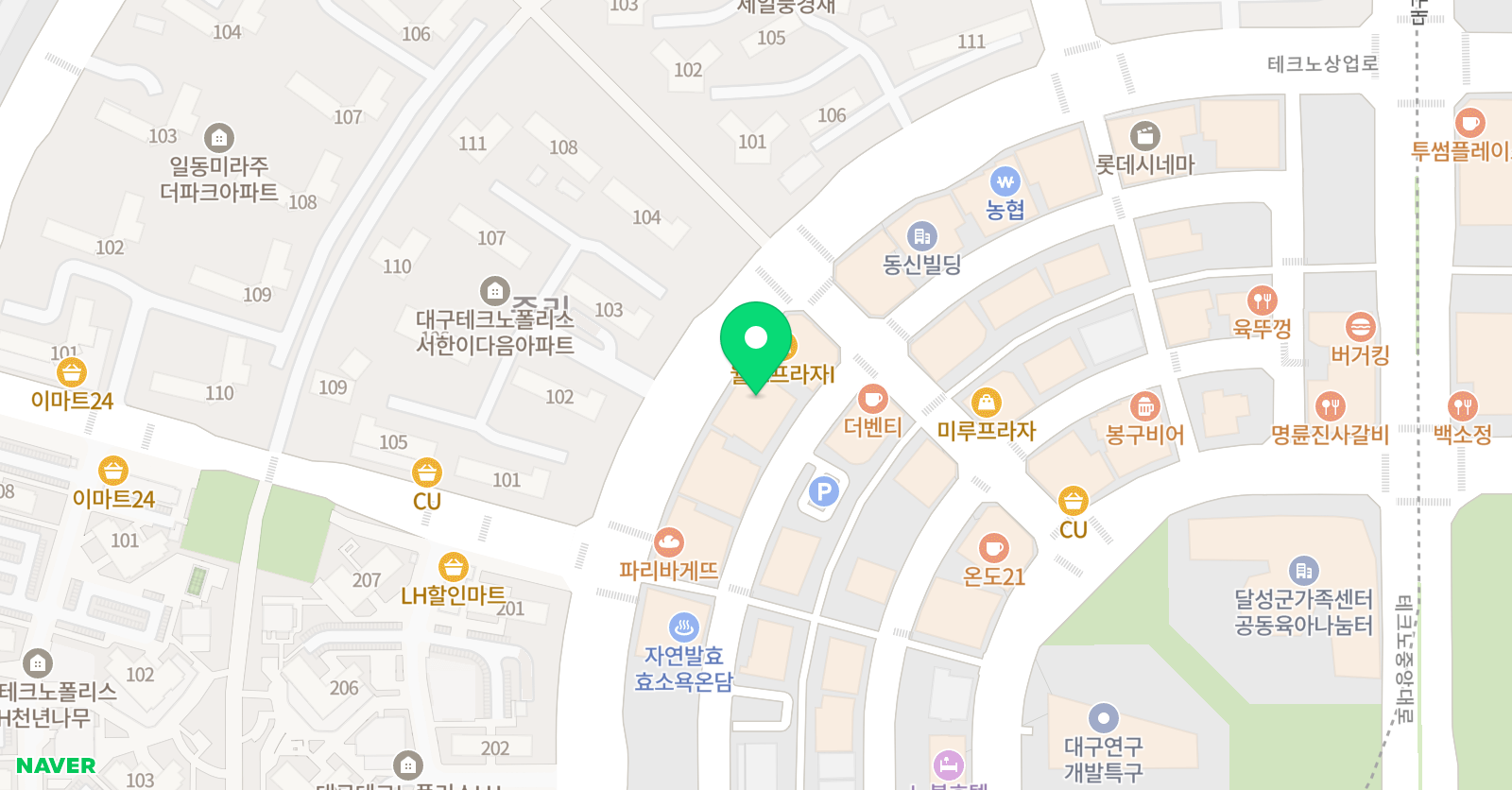 SM 음악학원 위치