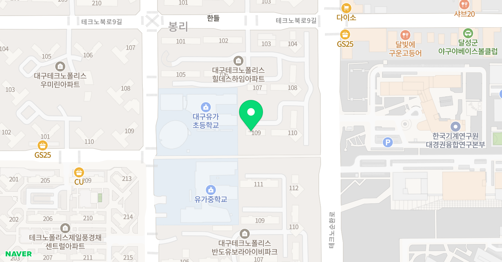 수학리더 공부방 위치