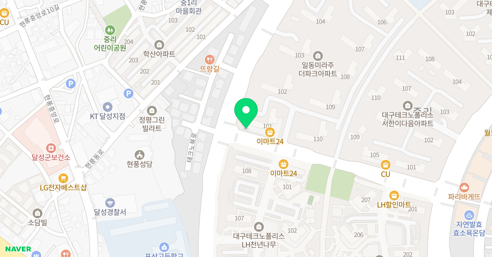 그리다 미술 위치