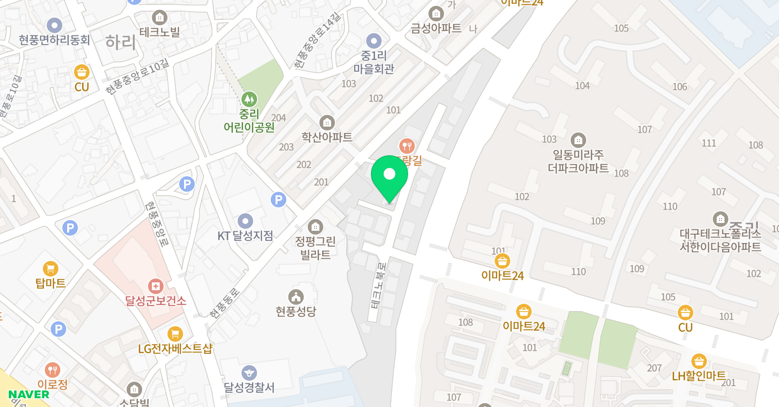 호크마 창의학원 위치