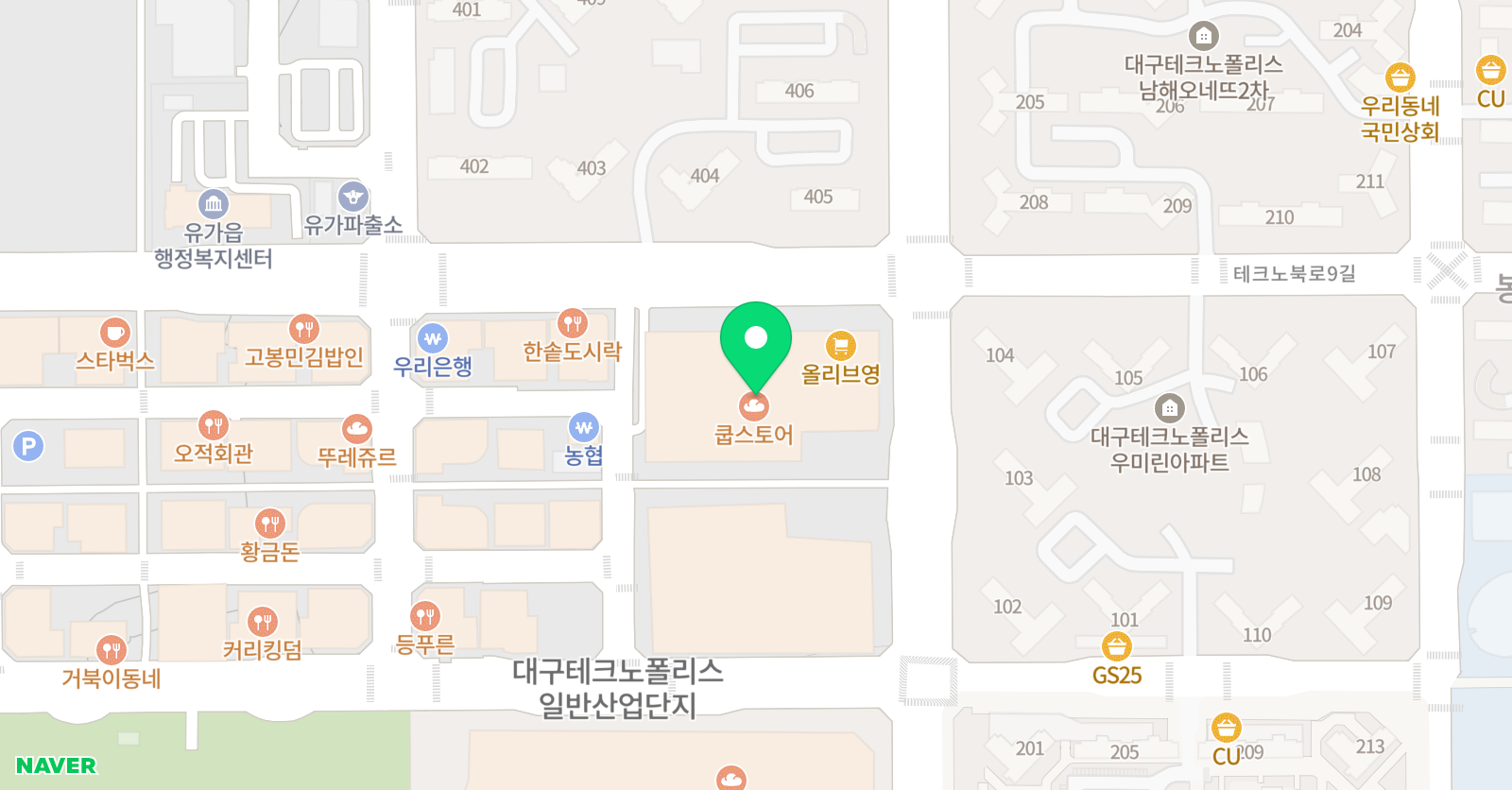 워싱턴 어학원 위치