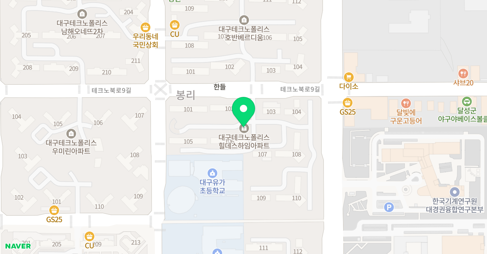 JAY 수학공부방 위치
