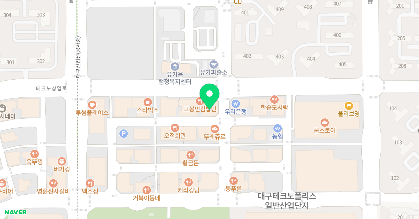 어린음악대 테크노폴리스원 위치