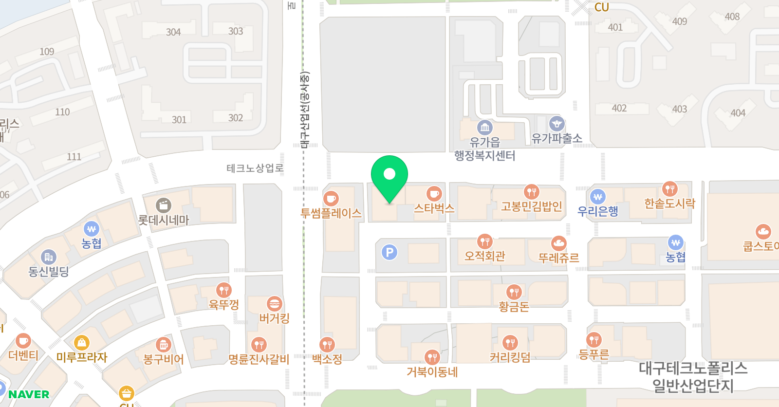미래엔 수학 대구이펀교실 위치