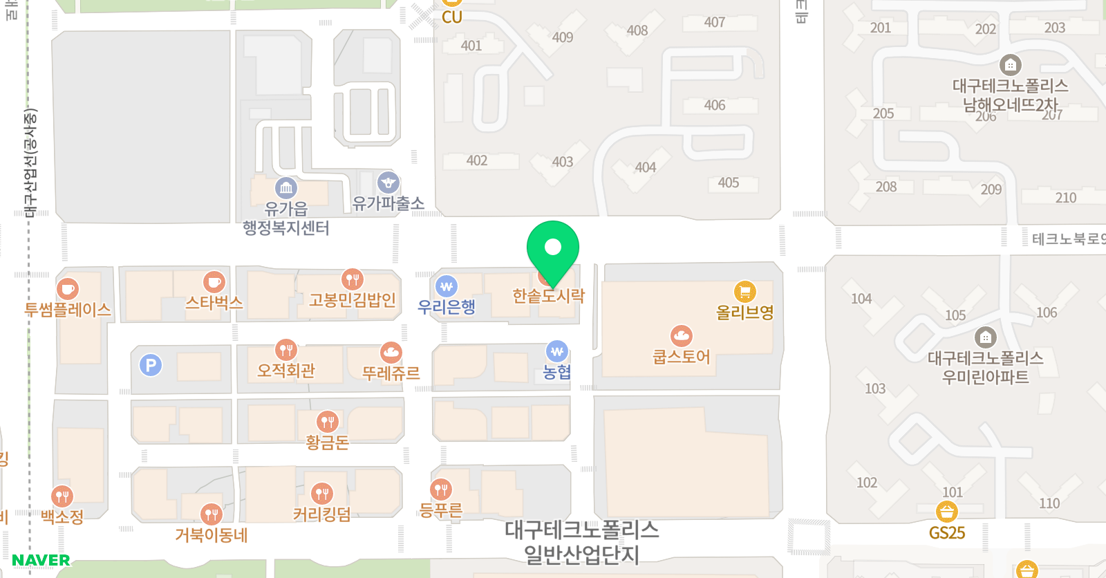 이음 수학학원 위치