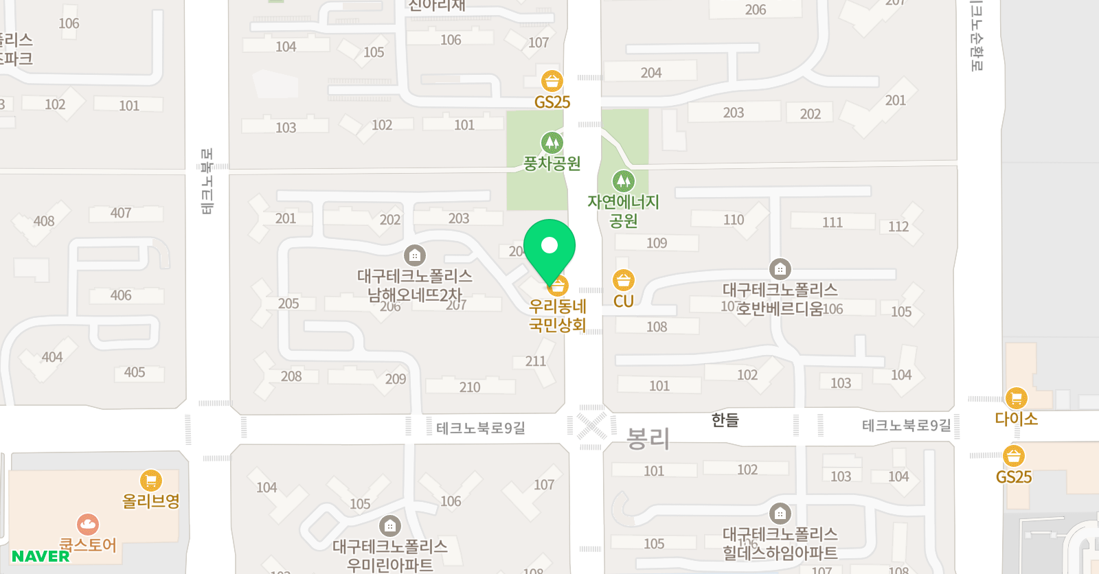 아트하우스 미술학원 위치
