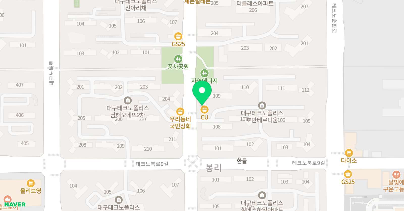 미니벨 피아노 음악교습소 위치